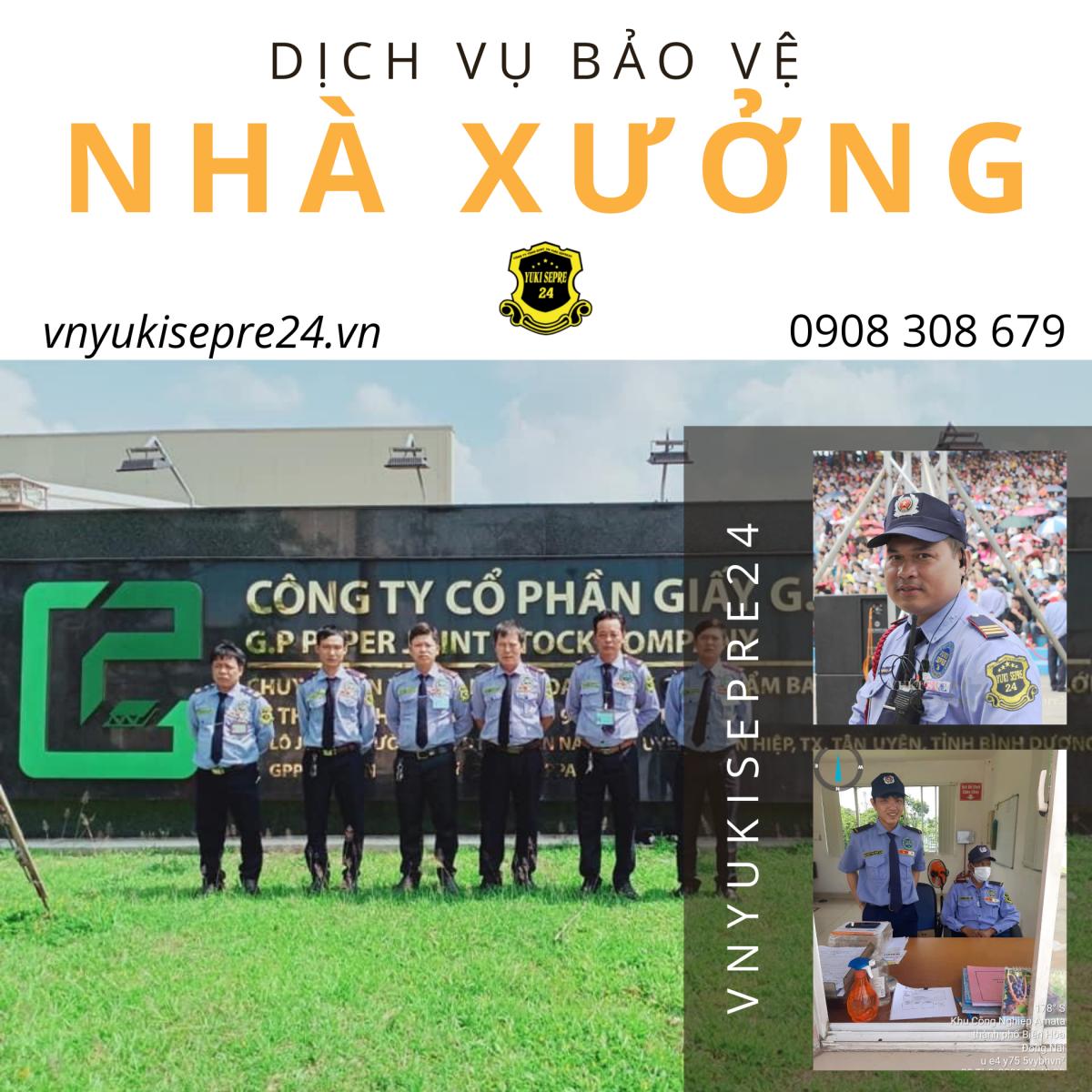 dịch vụ bảo vệ nhà xưởng