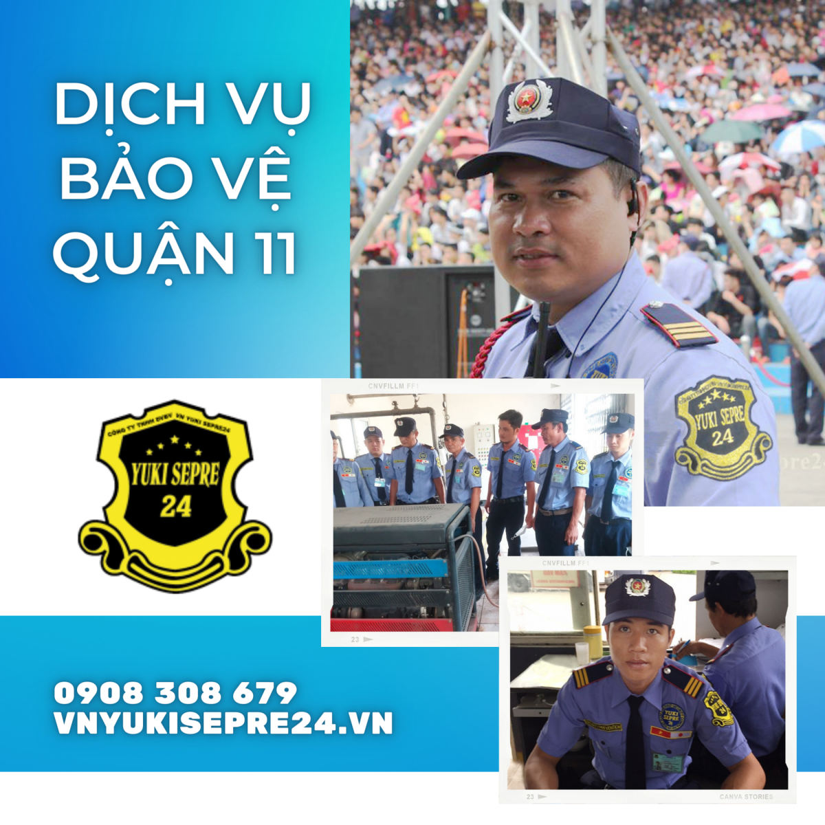 dịch vụ bảo vệ Quận 11