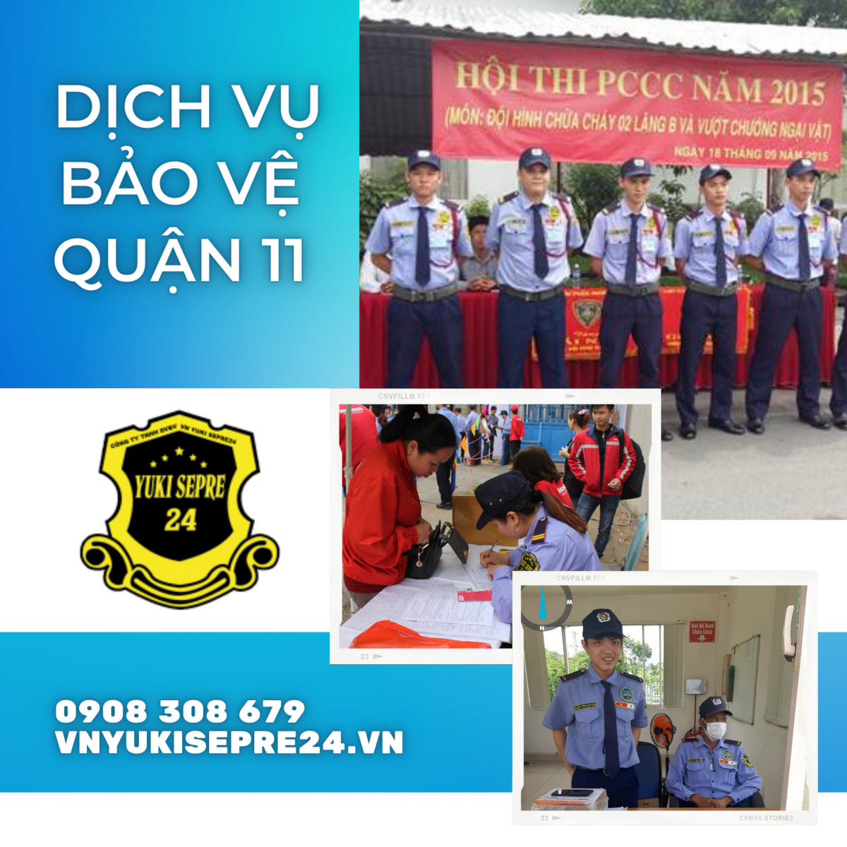 dịch vụ bảo vệ Quận 11