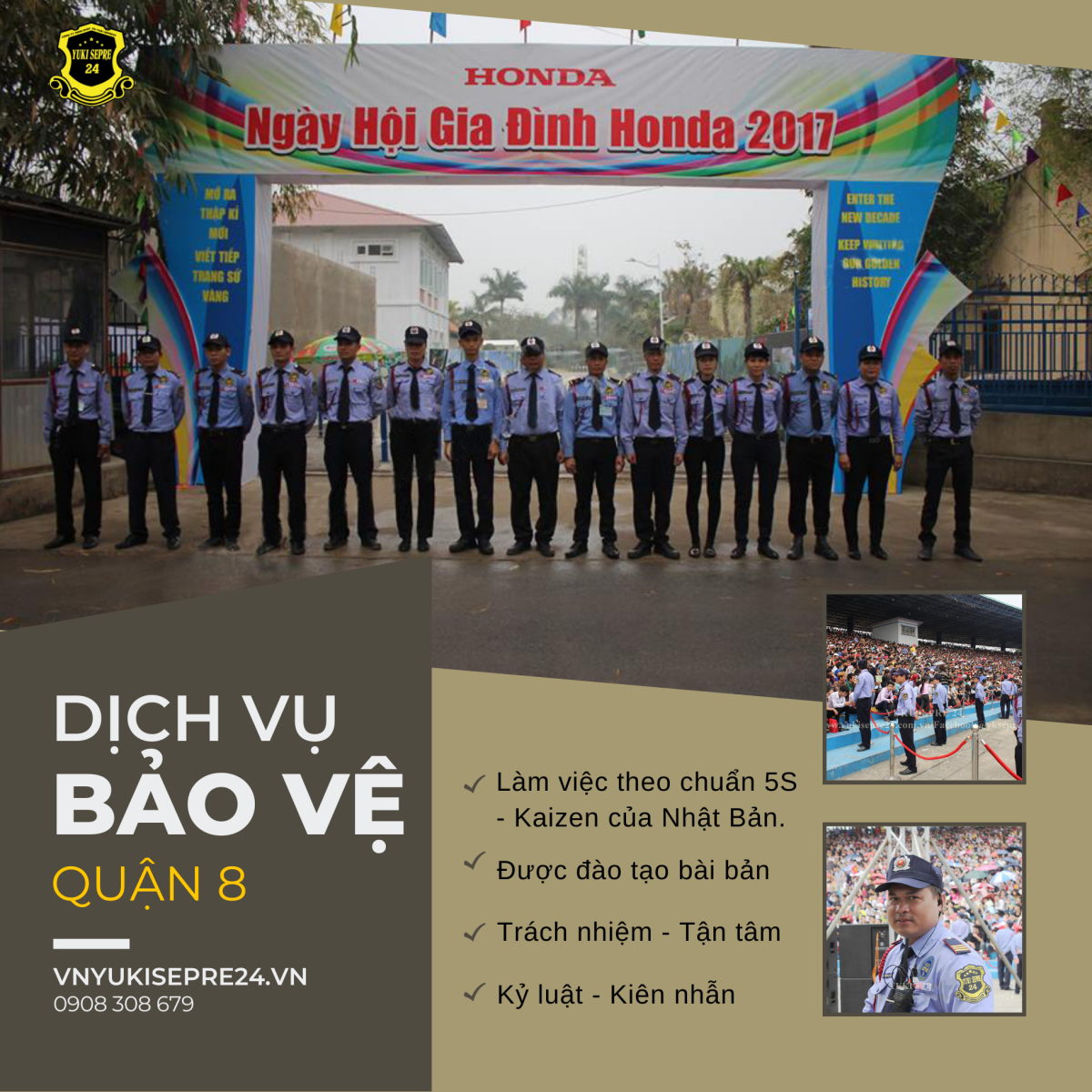 dịch vụ bảo vệ Quận 8