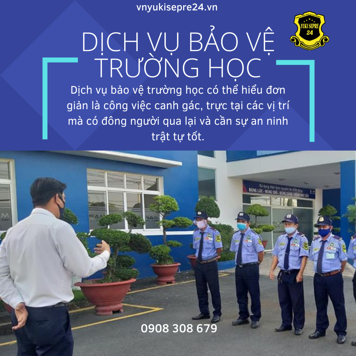 Dịch vụ bảo vệ trường học